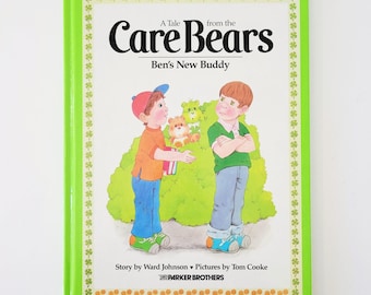 Care Bears Ben's New Buddy Vintage Hardcover Childrens Book