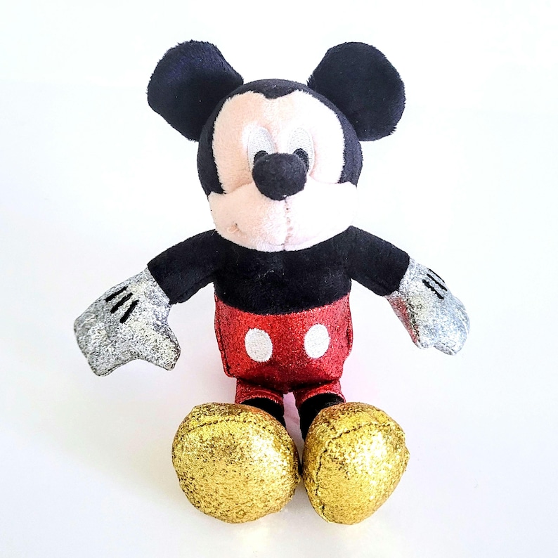 TY Sparkle Mickey Mouse Small Plush Toy 2025 image 1