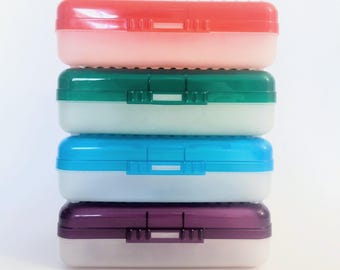 Spacemaker Coloring Box Choose Your Color Vintage Spacemaker Pencil Box - Etsy