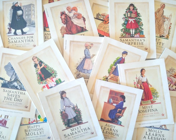 Vintage American Girl Books, 1990s 90s, American Girl Molly Samantha