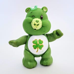 Care Bears Good Luck Bear Poseable Toy Figure Vintage 1983 80s