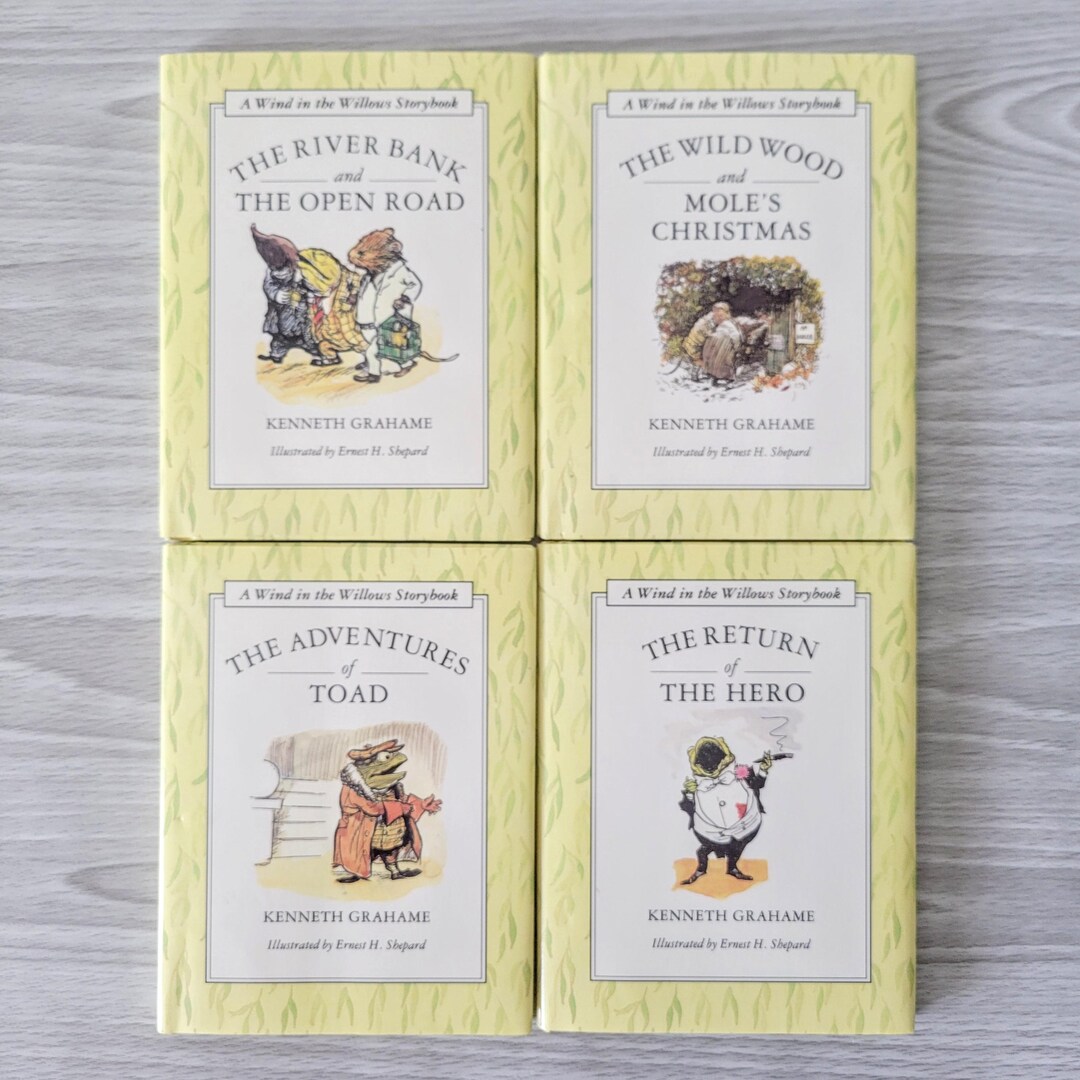 A Wind in the Willows by Kenneth Grahame 1991 Vintage Hardcover ...