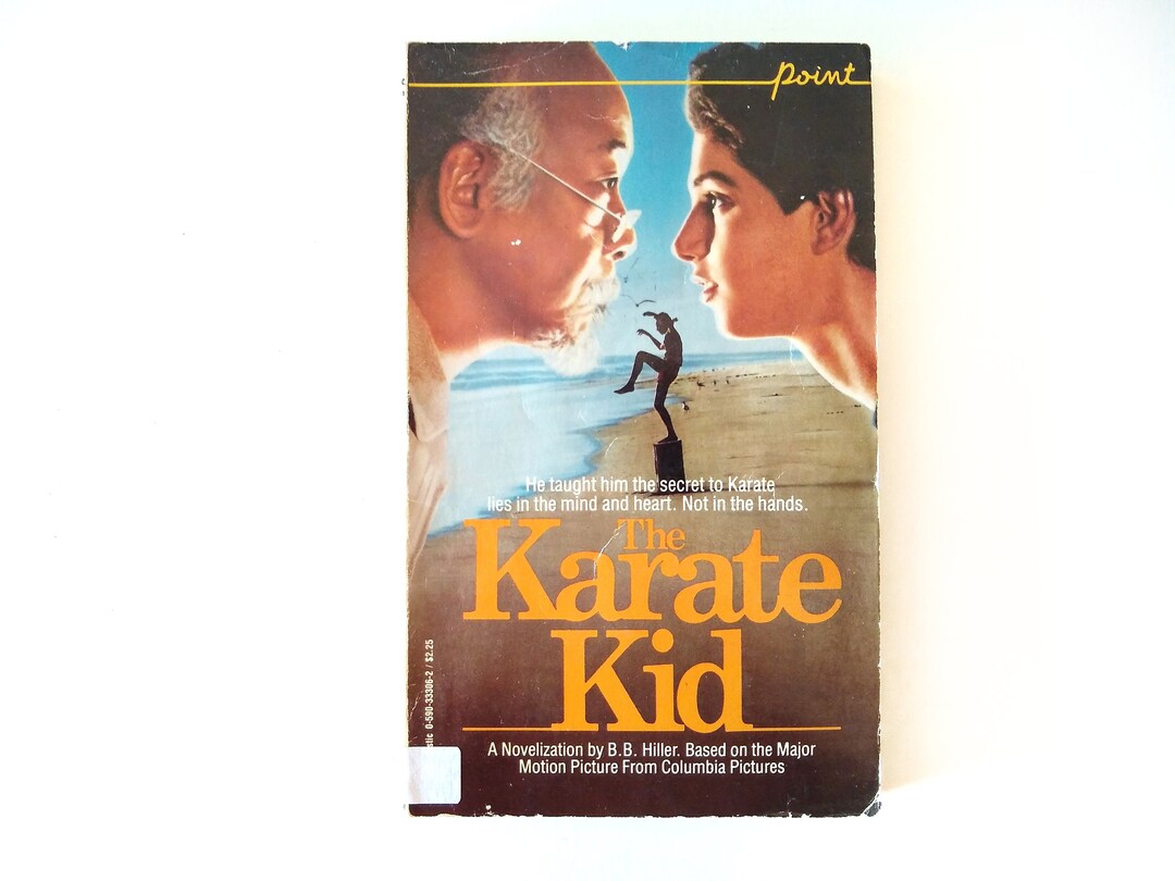 The Karate Kid Book 1984 Vintage Paperback Book Movie Etsy