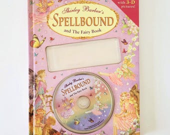 Shirley Barber's Spellbound and the Fairy Book Vintage Hardcover Book & CD Rom, Missing 3-D Glasses