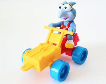 Muppet Babies Gonzo on Tractor McDonalds Happy Meal Toy