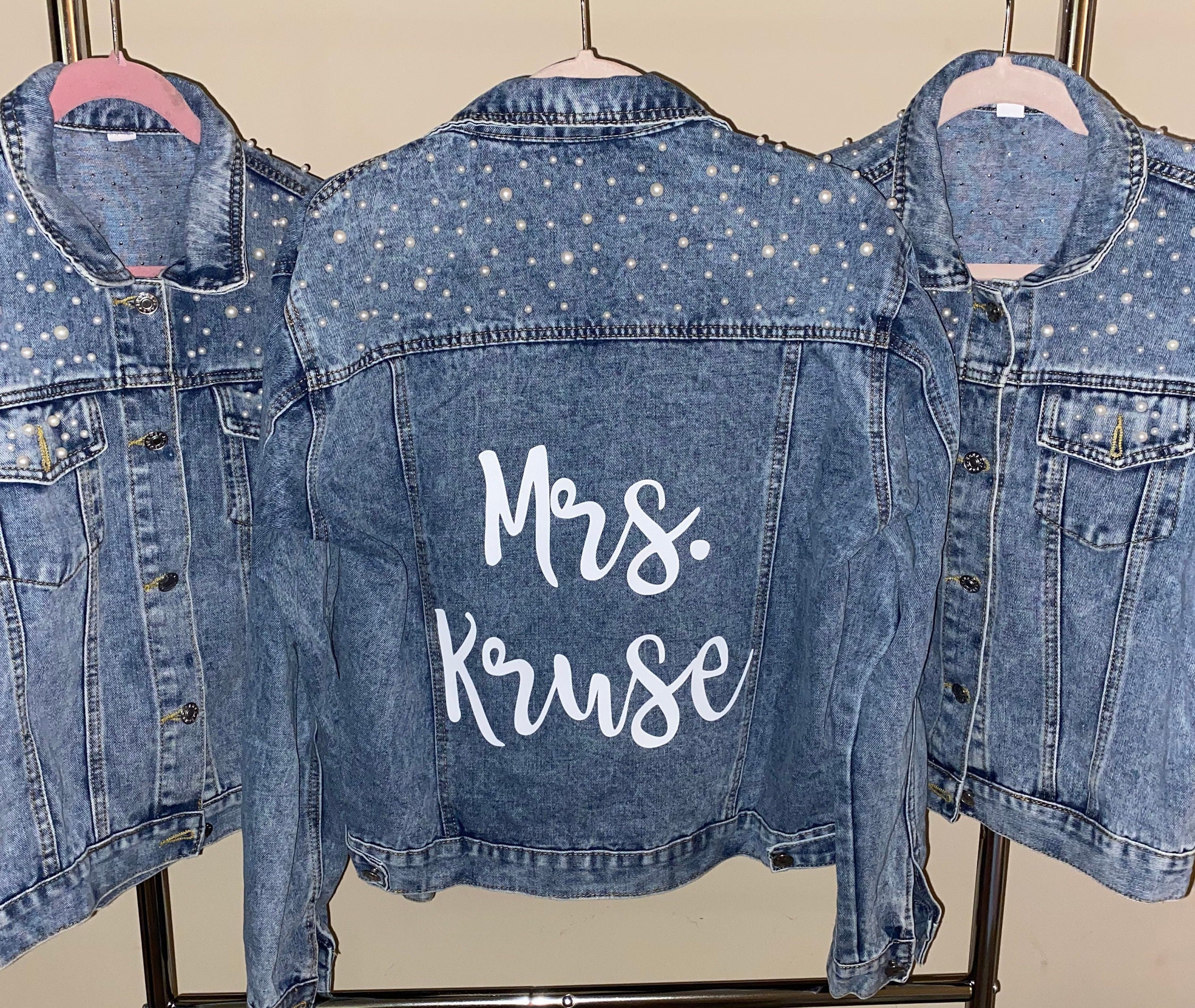 Bride Denim Jacket - Etsy