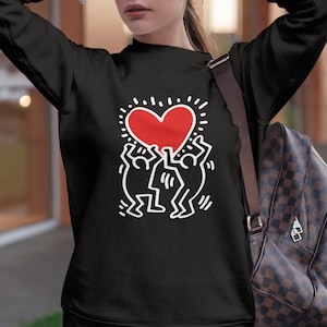 Keith Haring Sweater - Etsy