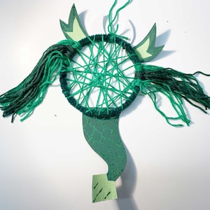 Dragon Dreamcatcher Kit for Kids, Birthday Party Themed Craft Kits, DIY Craft Kit, Craft Kit for Kids, Dragon Fans DIY Kit, Dreamcatcher
