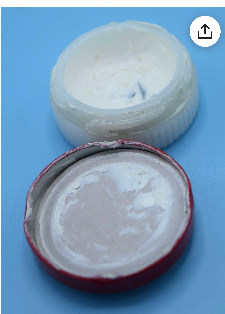 Vintage Antique Bristolmyers Mum Cream Deodorant Milk Glass Etsy