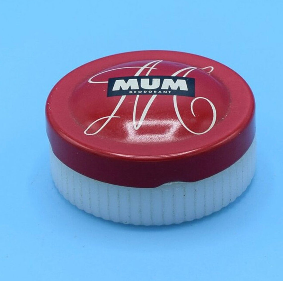 Vintage Antique Bristolmyers Mum Cream Deodorant Milk Glass Etsy