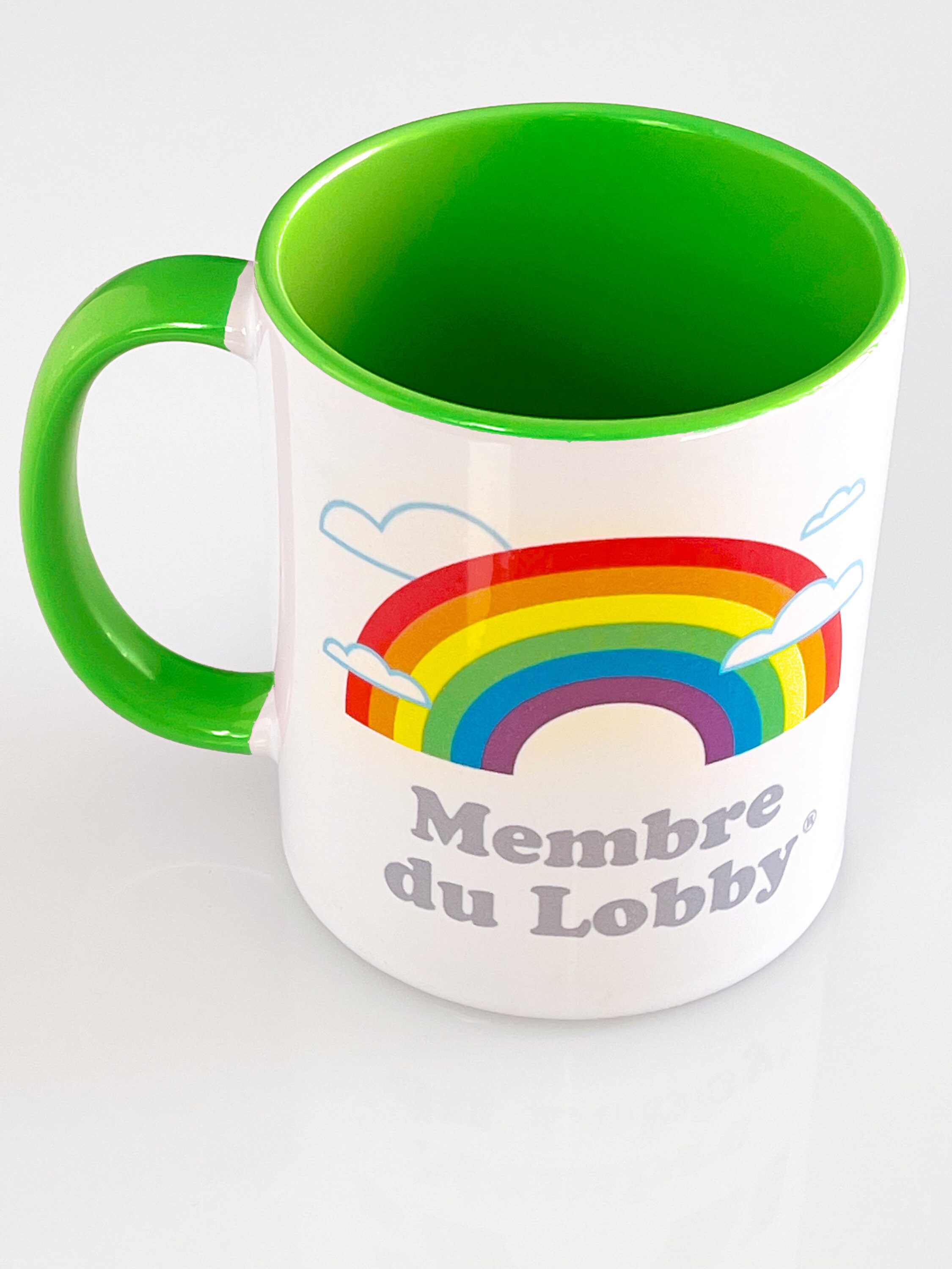 Tasse Verte Membre Du Lobby