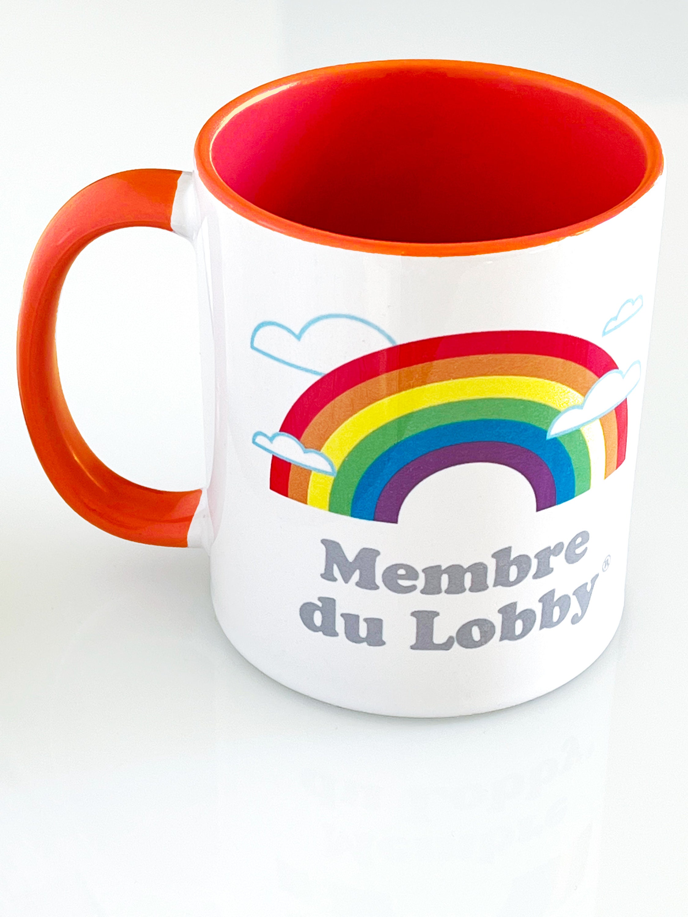 Tasse Rouge Membre Du Lobby