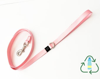 Blossom Pink: Eco-Friendly Dog Leash from Recycled Plastics