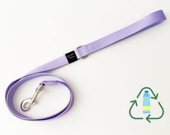 Enchanted Lavender: Eco-Friendly Purple Dog Leash from Recycled Plastics