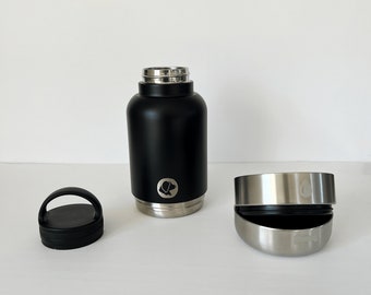 Stainless Steel Duo Pet Water Bottle