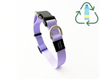 Lavender Dreams: Eco-Friendly Dog Collar from Recycled Plastics