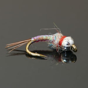 6 pack - Rainbow Warrior Bead Head Nymph
