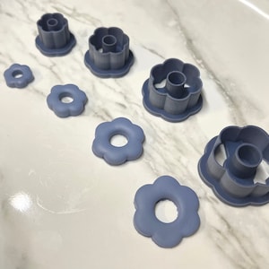 Daisy Donut Clay Cutters - Polymer Clay Cutters