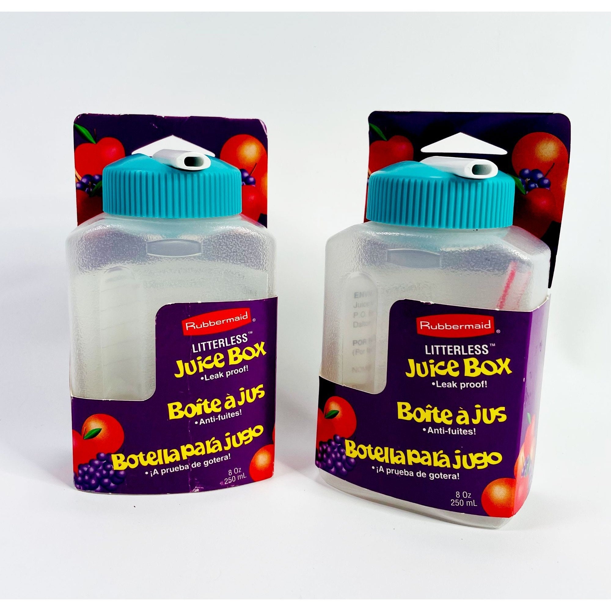 Rubbermaid Litterless 8.5 oz Juice Box, BPA Free, 8.5 oz, 1881349 