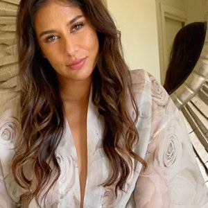 100% Silk Organza kimono white rose print