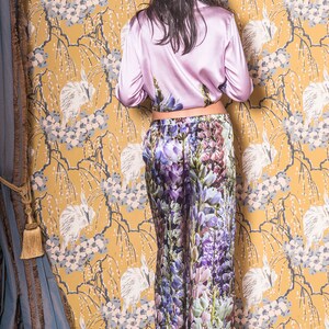 Silk Dreams Pyjama Set Hummingbird Collection image 3