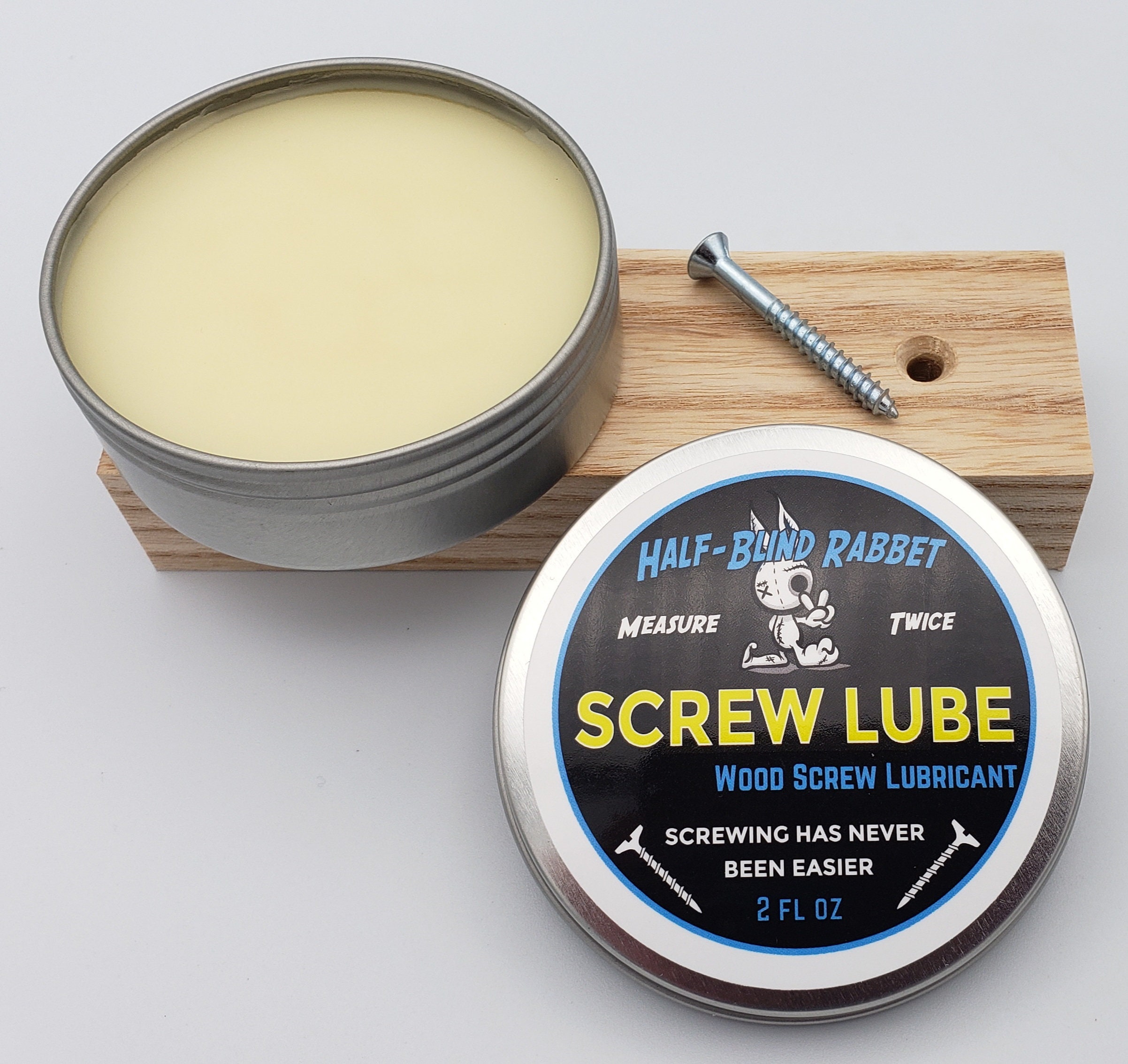 Screw Lube 2 Ounce Wood Screw Lubricant Made in the USA Veteran Owned -   New Zealand