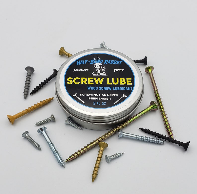 Screw Lube 2 Ounce Wood Screw Lubricant Made in the USA Etsy