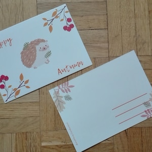 Cartes postales d'automne