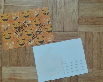 Halloween postcards