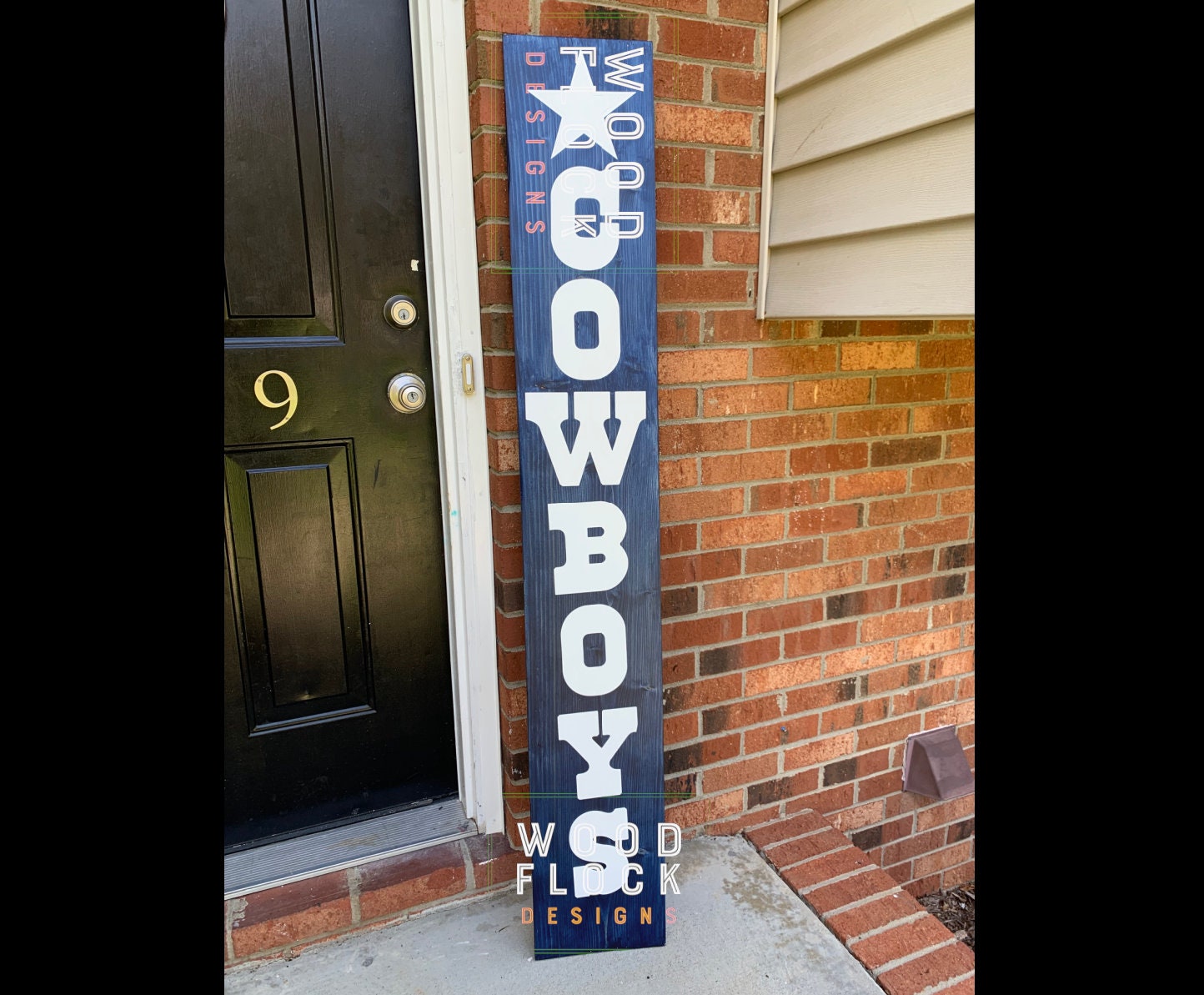 Dallas COWBOYS Porch Sign 