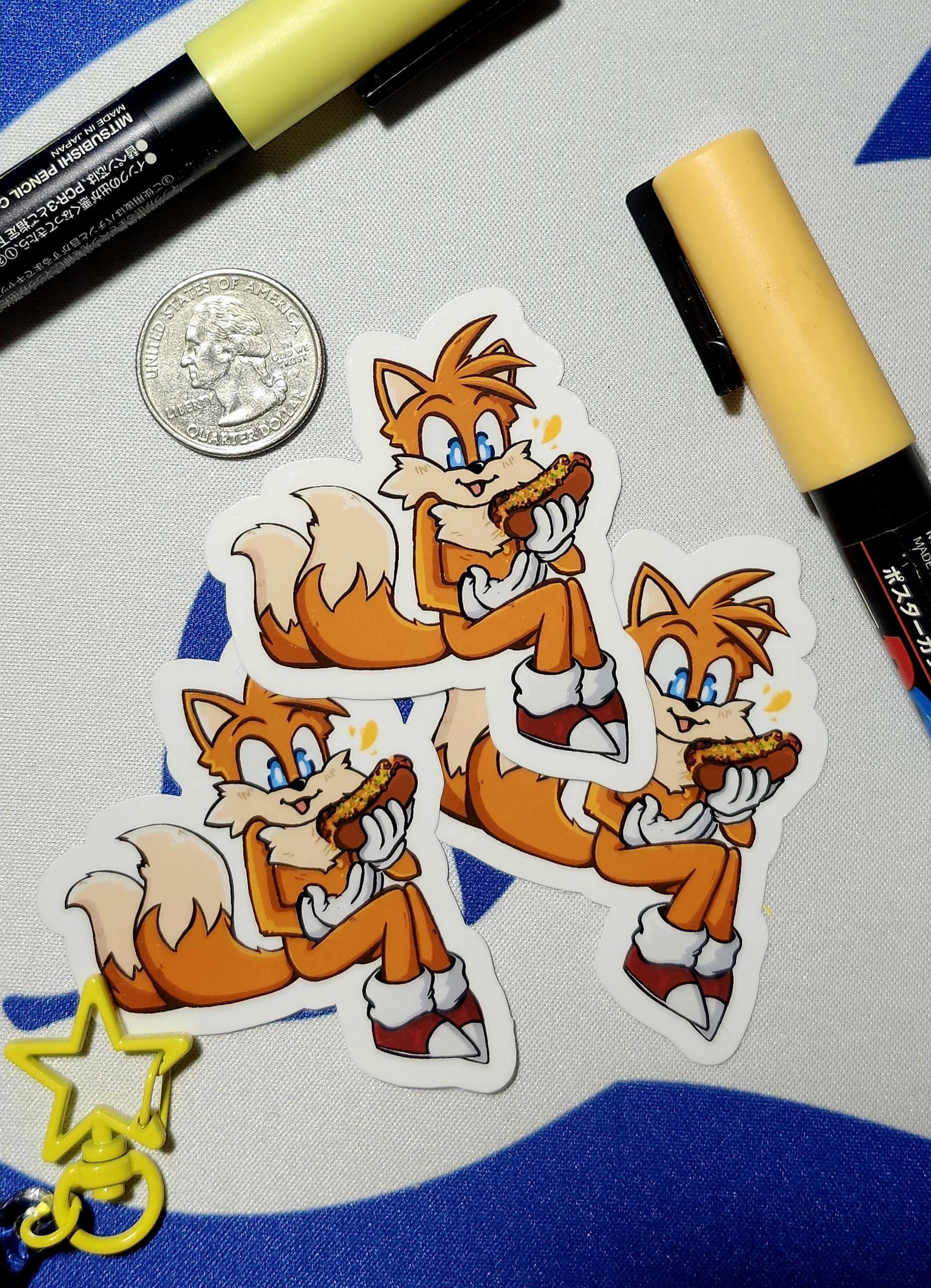 Tails Sticker - Etsy