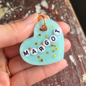 Custom pet name tag