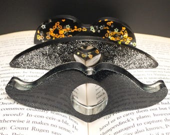 Page holder/book holder/thumb rest/bat shaped bookmarks