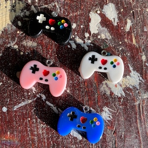 Video game controller charms/necklace charms/Nintendo charms