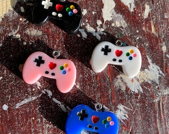 Video game controller charms/necklace charms/Nintendo charms