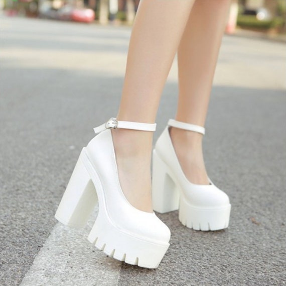 2021 Fall/Spring Womens Mary Jane Platform Shoes With Block Heel, Medium Mary  Jane Platform Heels, And Size 32 43 For Weddings, Work, Or Dress From  Sunlightt, $49.25 | DHgate.Com