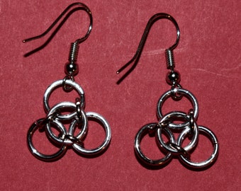 Chainmail earring - style 3