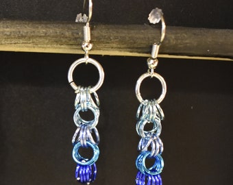 Chainmail earring