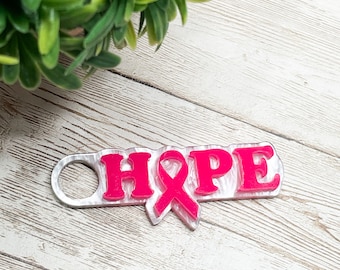 Straw Topper, Stanley Topper, Breast Cancer Awareness Topper,  Tumbler Nameplate