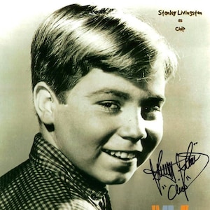 Stanley Livingston &quot;Chip Douglas on My Three Sons&quot; Signed and Inscribed &quot;Chip&quot; Vintage 8x10 Photo (Wizard World)- Free Shipping