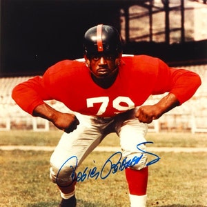 Rosey Brown New York Giants and Hall of Fame Signed 8x10 Photo (JSA)-Free Shipping