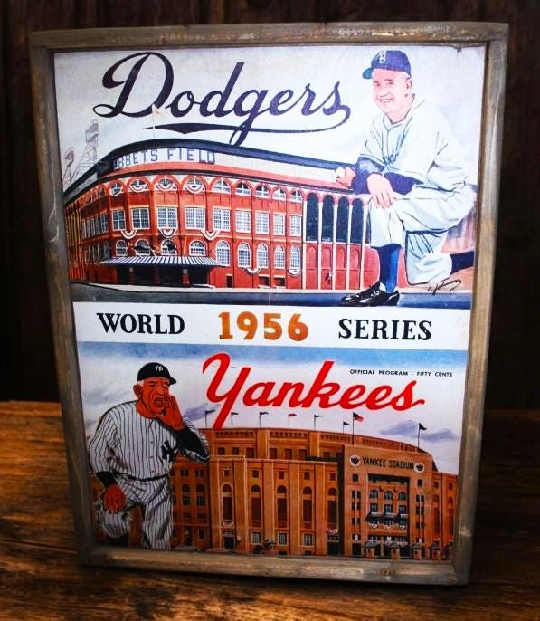 1956 World Series - Etsy