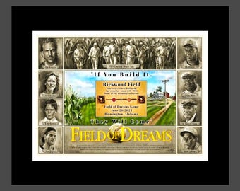 2024"Field of Dreams"Game SF Giants vs SL Cardinals June 20,2024 Rickwood Field Birmingham,AL. 8x10 Matted Single Multi-Photo Collage Framed