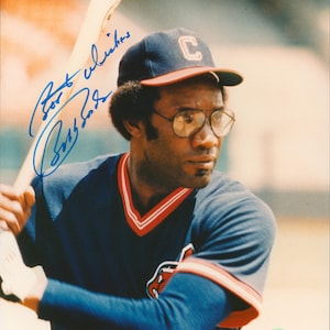 Bobby Bonds Cleveland Guardians Signed 8x10 Photo Inscribed &quot;Best Wishes&quot; (Beckett)- Free Shipping