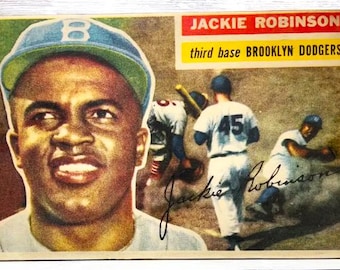 お値下げ　非売品　Jackie Robinson レプリカ Jackie Robinson Replica Autographed 1950's Baseball - Etsy