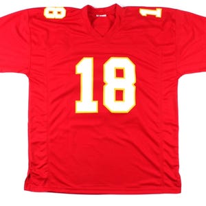 Emmitt Thomas Kansas City Hall of Famer Signed Custom Jersey (JSA COA) Free Shipping image 3