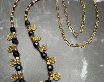 Miniature South Wind Boho Style Contemporary Mahjongg Necklace Jewelry Gift