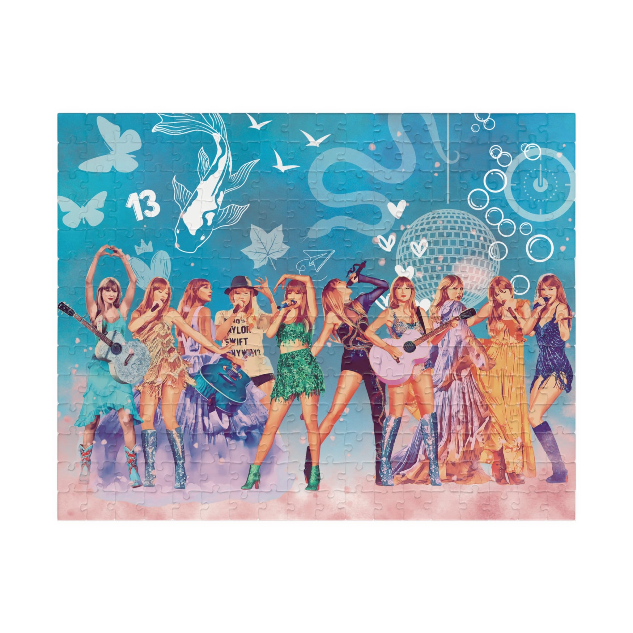 Discover The Eras Tour Taylor Jigsaw Puzzle, Taylor Fan Gift