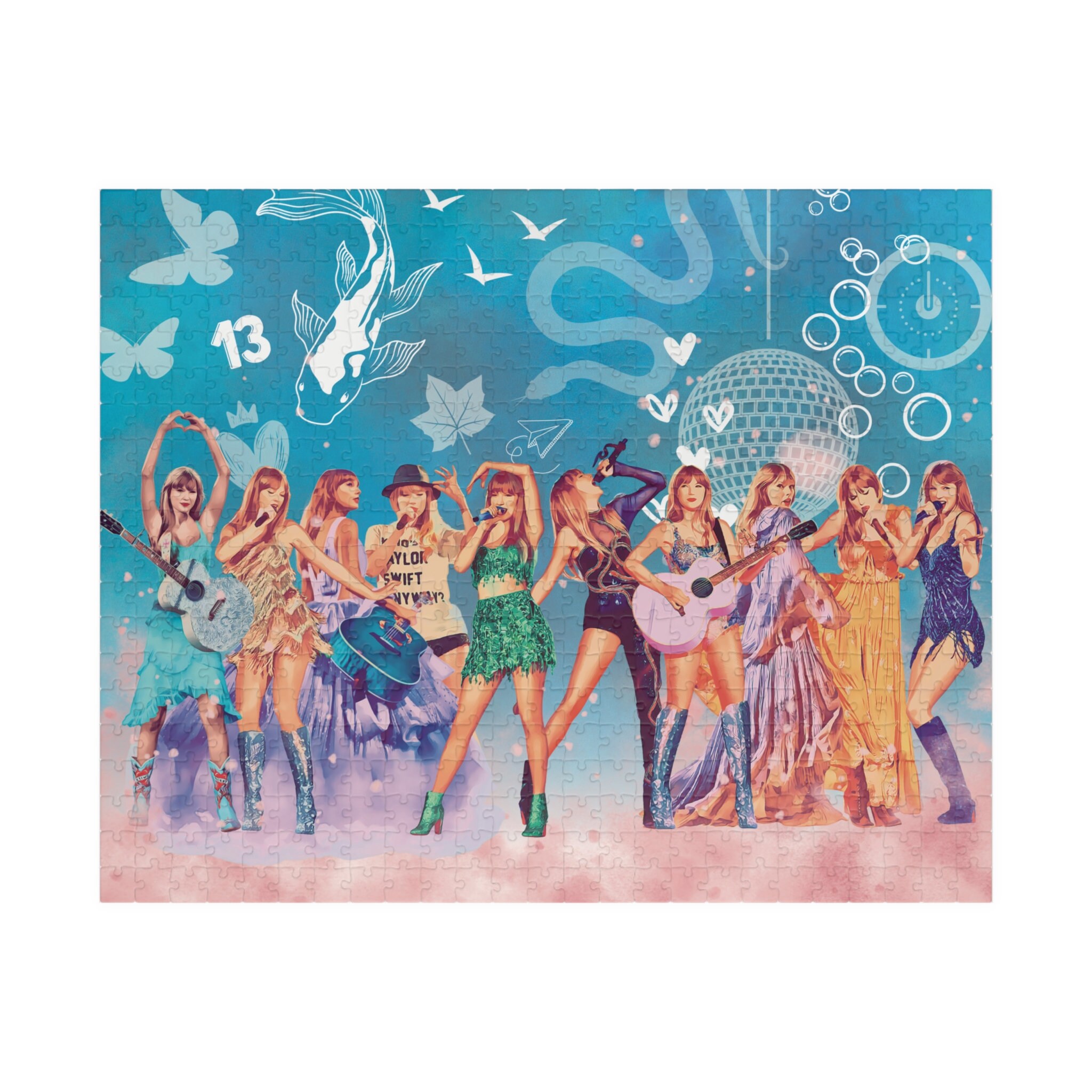 Discover The Eras Tour Taylor Jigsaw Puzzle, Taylor Fan Gift