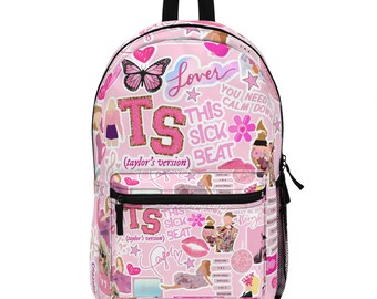 Taylor Backpack,  Pink, Taylor Quotes